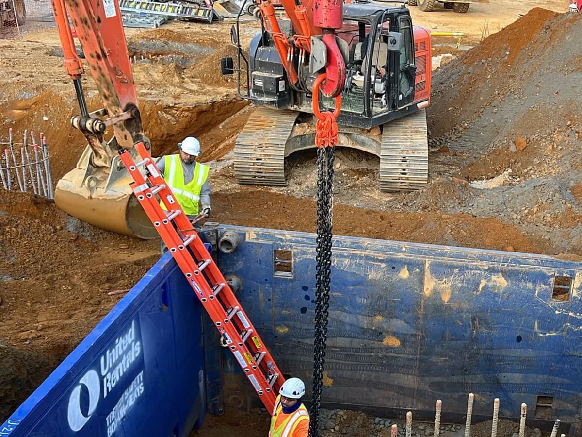 Construction worksite where Keystone provides practical safety consulting and compliance support